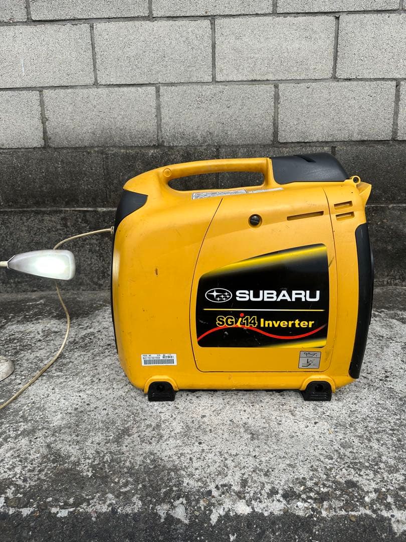 （動作確認済み）中古SUBARU SGi14 ポータブル エンジンOK!!