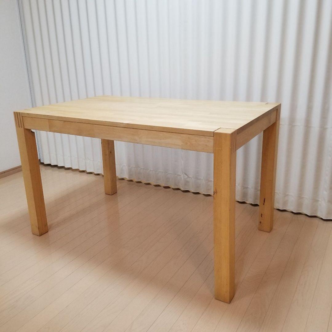 IKEA ダイニングテーブル　NORDBY ノールドビー　125cm 無垢材