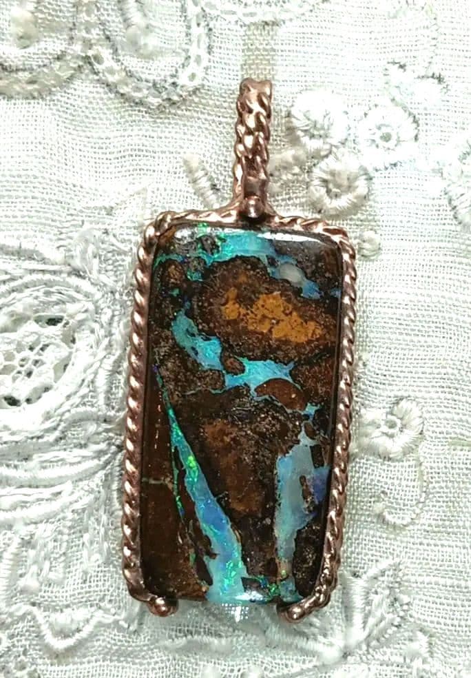 ❤22.5㌌〚ボルダーオパール〛✨✨