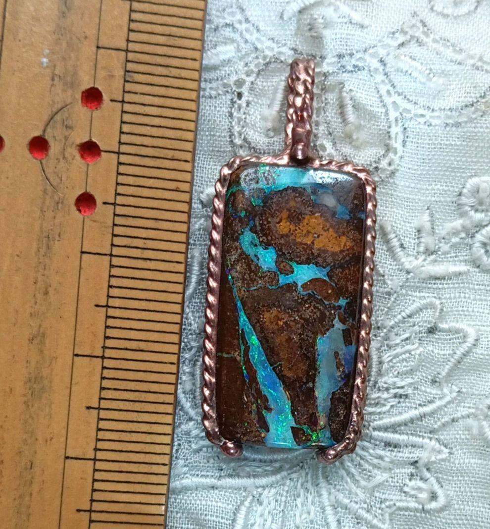 ❤22.5㌌〚ボルダーオパール〛✨✨