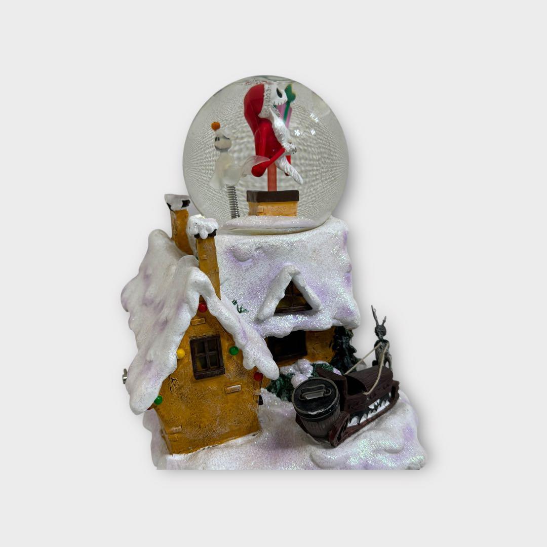 9298.ディズニー ナイトメアビフォアクリスマス スノードーム オルゴール