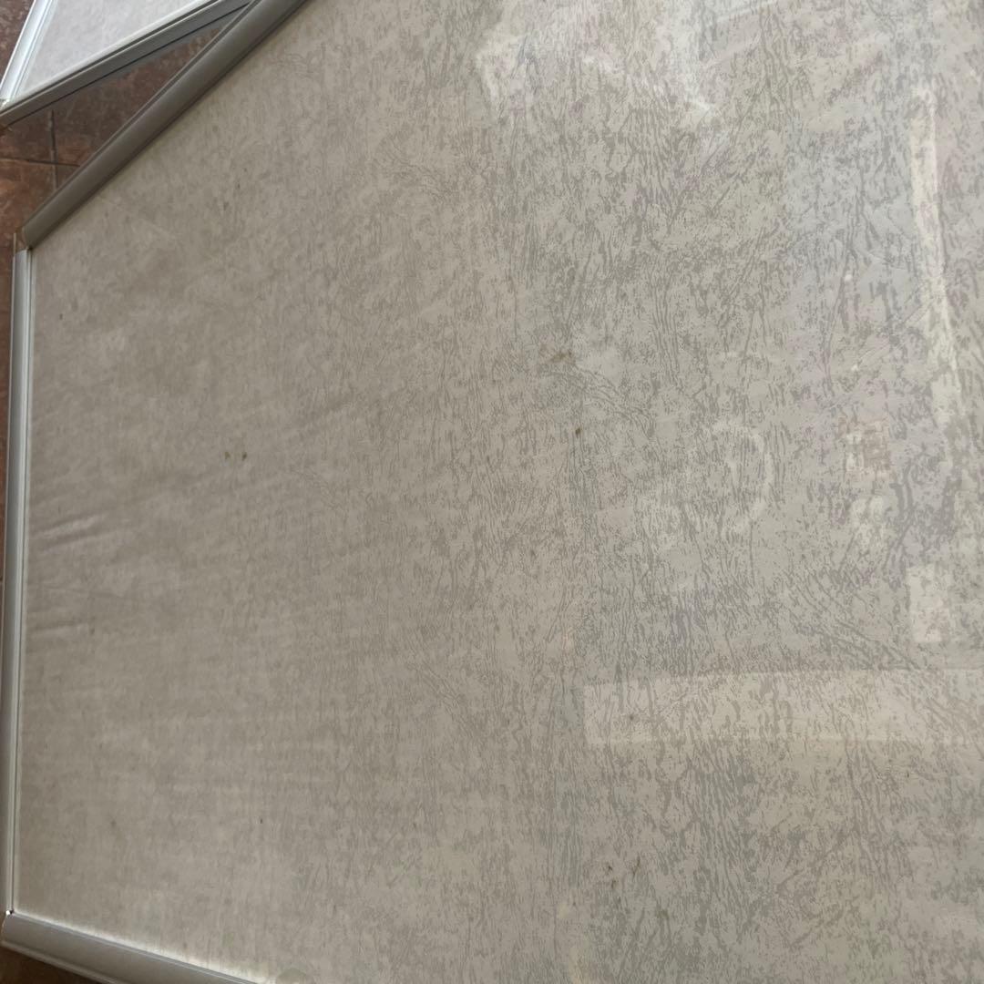 掲示板 宣伝 広告用 看板 店舗　5枚セット　額縁