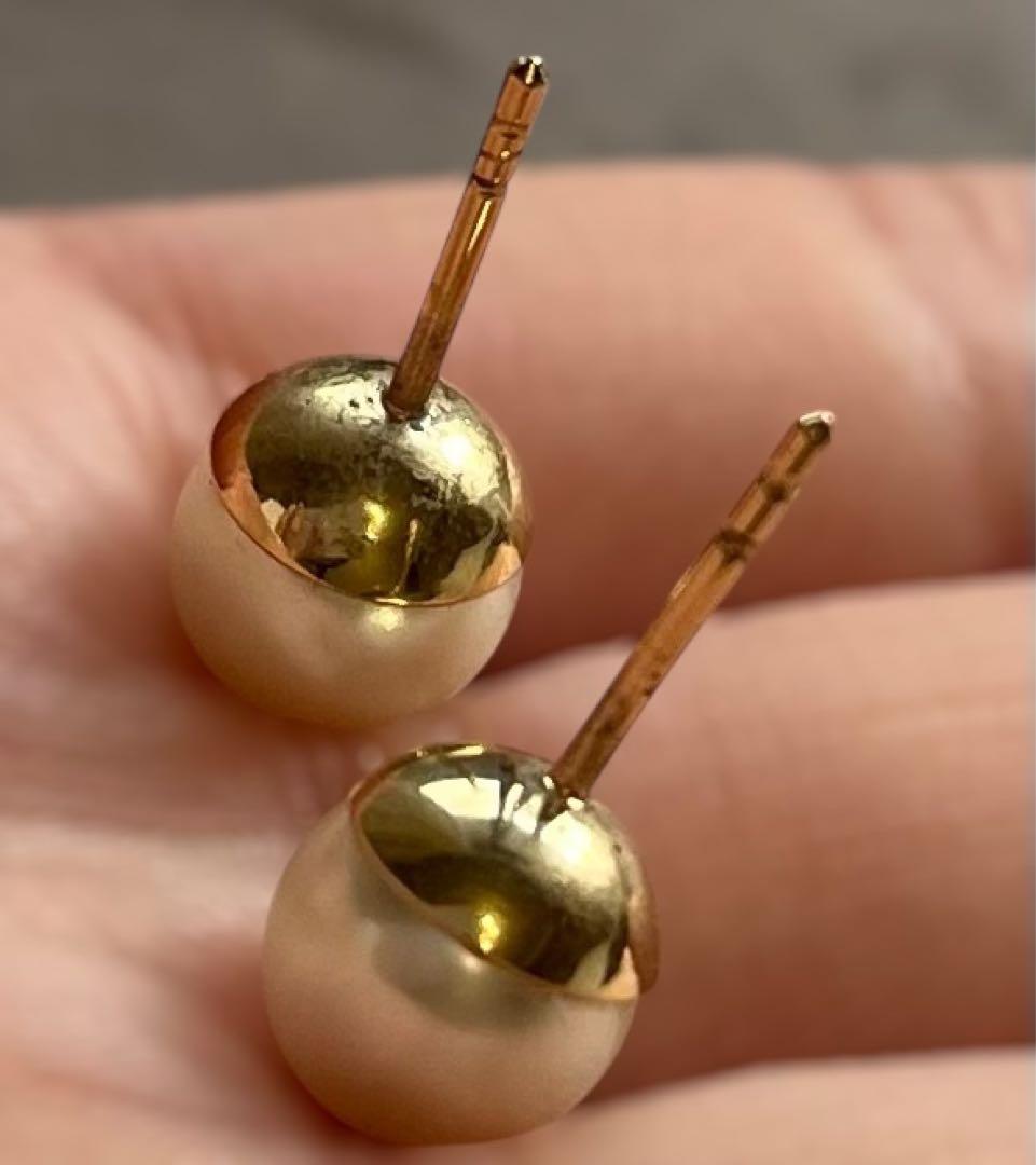 ※kiiinokoDior Tribales ピアス ロゴ パール