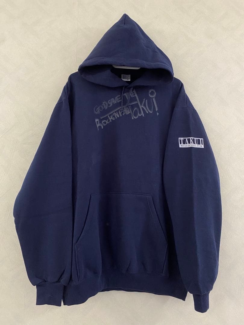 未使用 中島卓偉 NUCLEAR SONIC PUNK 直筆サイン入り パーカー