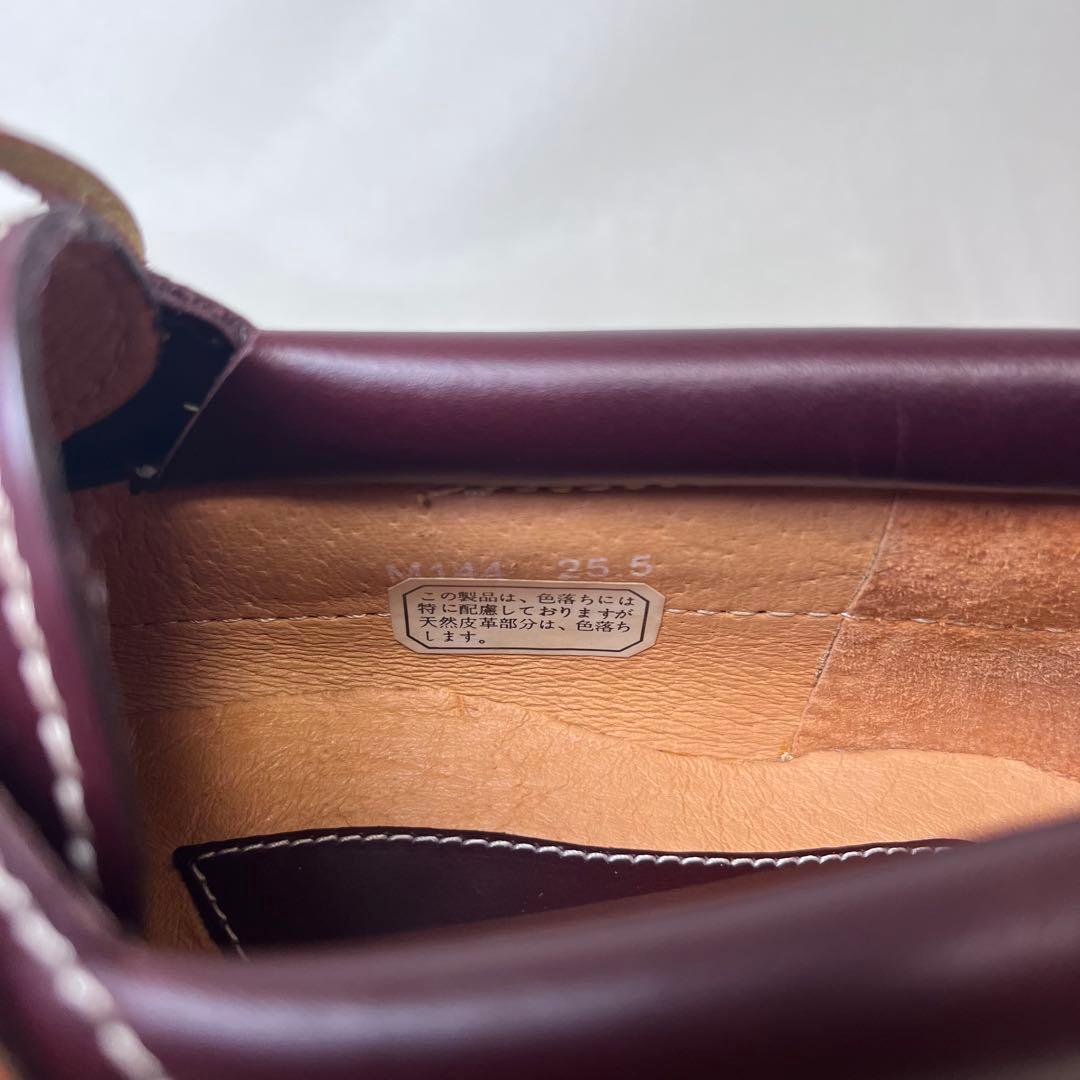 ☆未使用級☆ REGAL リーガル モカシン デッキシューズ 3eye 25.5