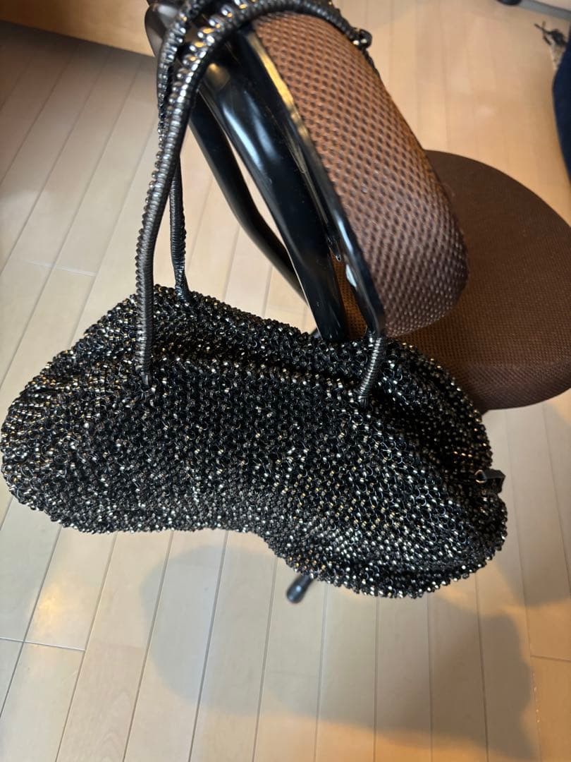 【るー@断捨離中！】アンテプリマ★黒ワイヤーバッグ