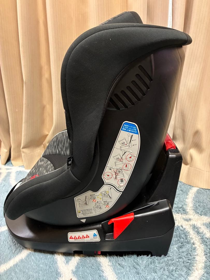 Smart Angel 回転式チャイルドシート グレー系