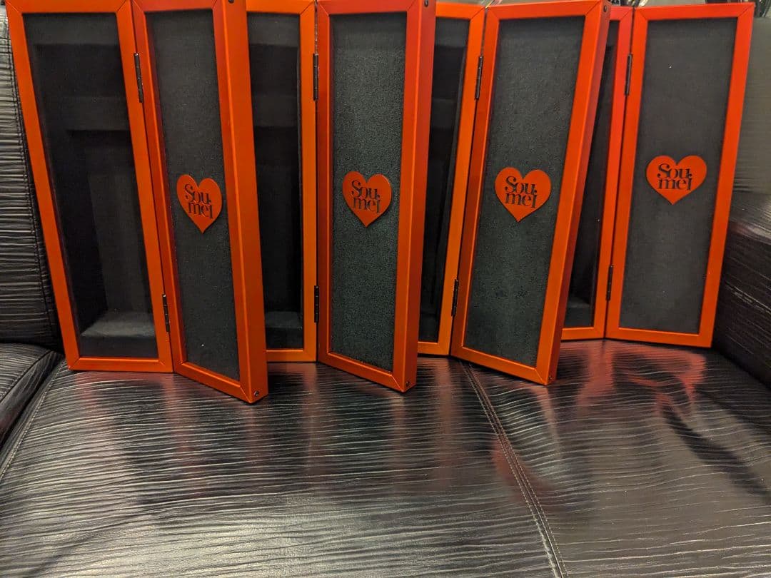 ソウメイレッド soumei red　空箱×4 空瓶×2