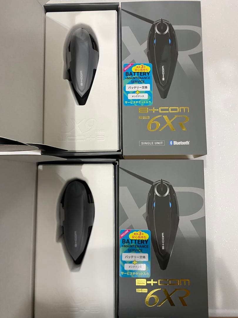 今月限定価格【新品未使用】B+COM SB6XR シングル2個セットチケット付き