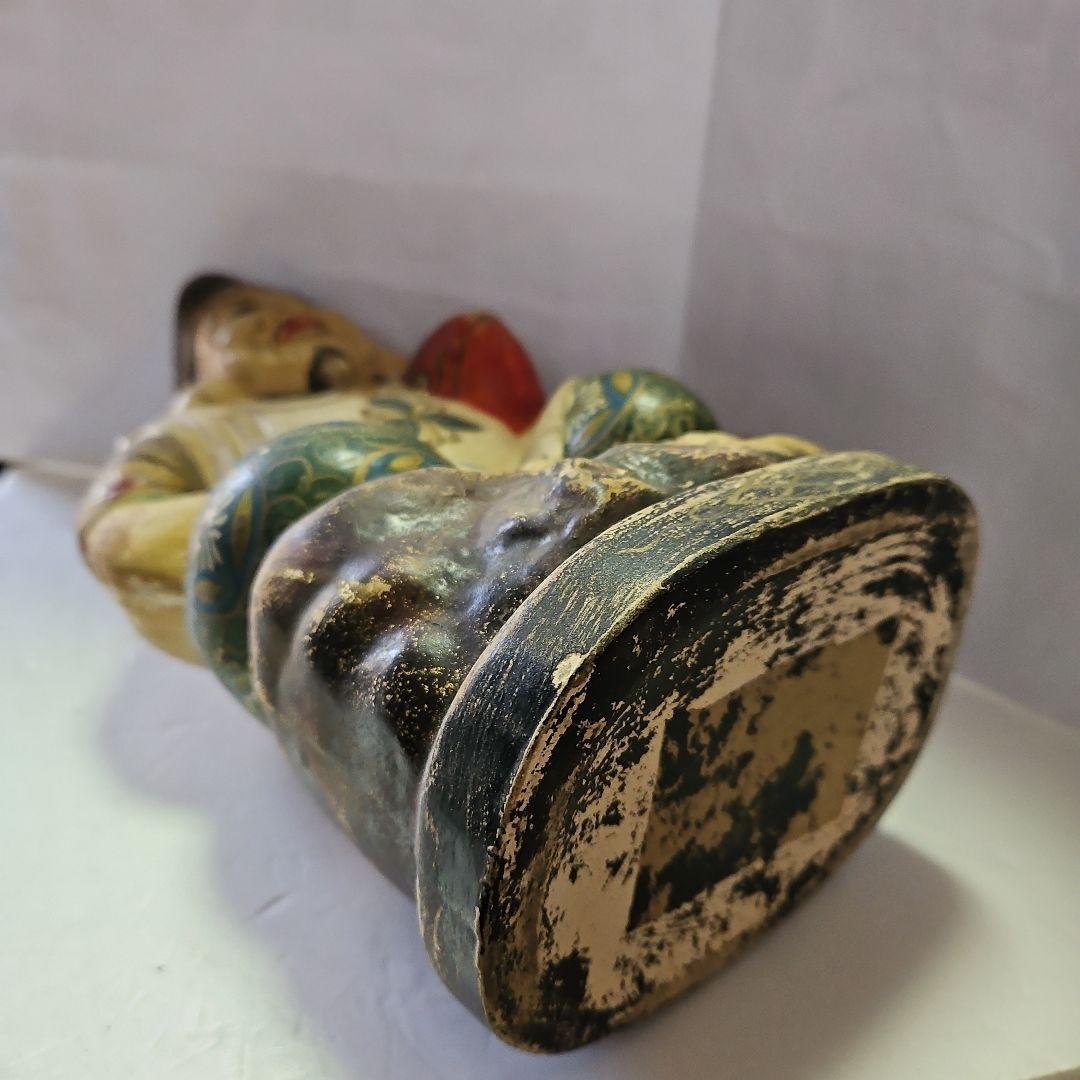 大黒天、恵比寿様　人形2点