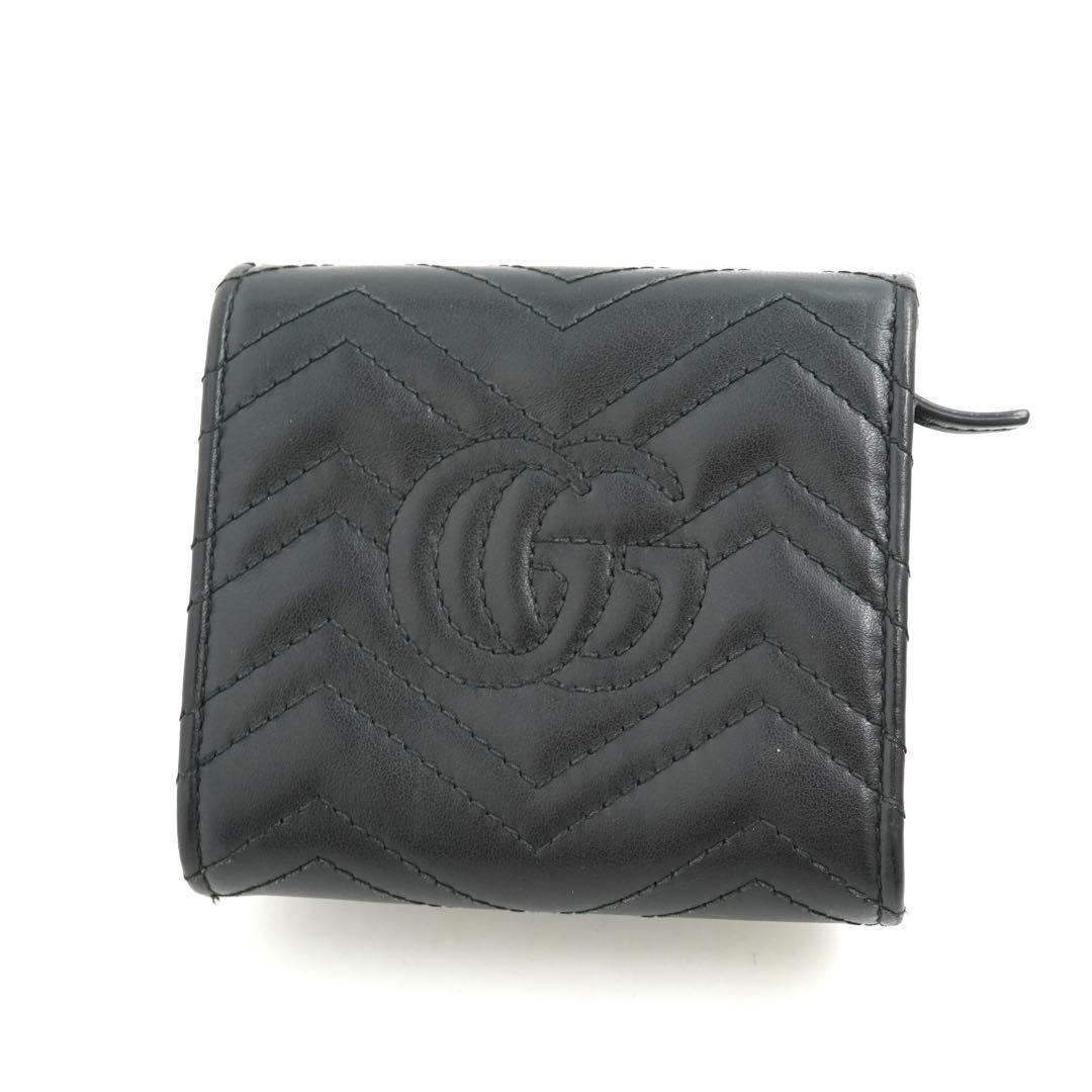✨新品未使用✨　GUCCI ミニ財布　GGライン　GG柄　GGマーモント