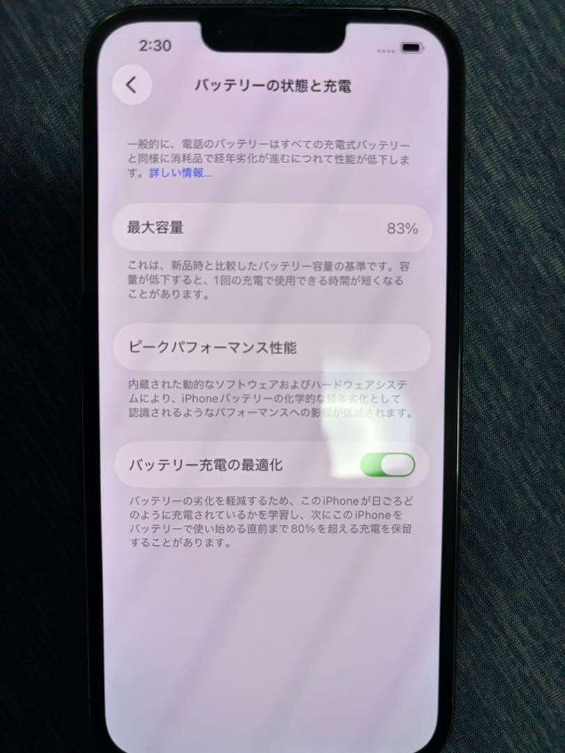 Apple iPhone 13 Pro グラファイト 6.1インチ