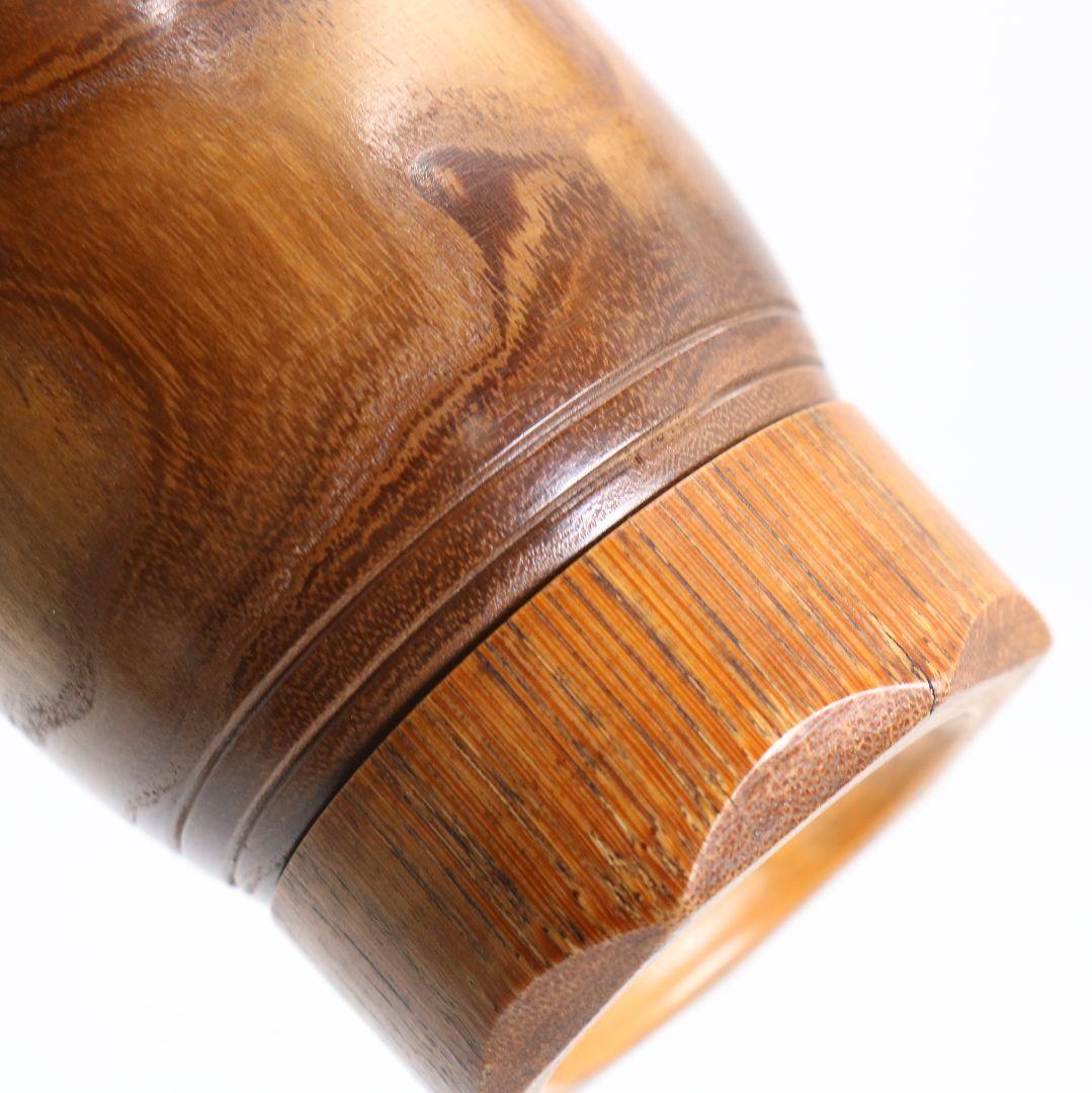 桑 柳子莨壷 喫煙具 煙草入 茶道具　V895