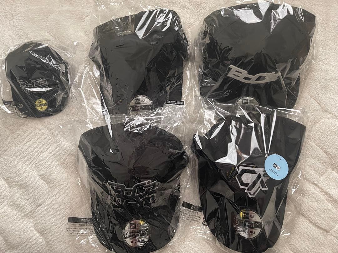 新品未開封ウマ娘「BoC'z we＼n」× NEW ERA キャップ　５つセット