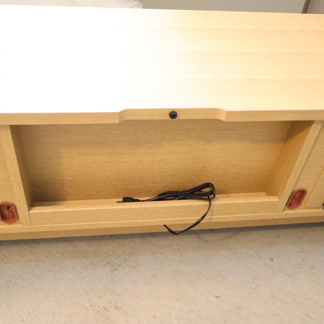 HAMAMOTO 浜本工芸 ナラ材 TVボード テレビボード ローボード 収納