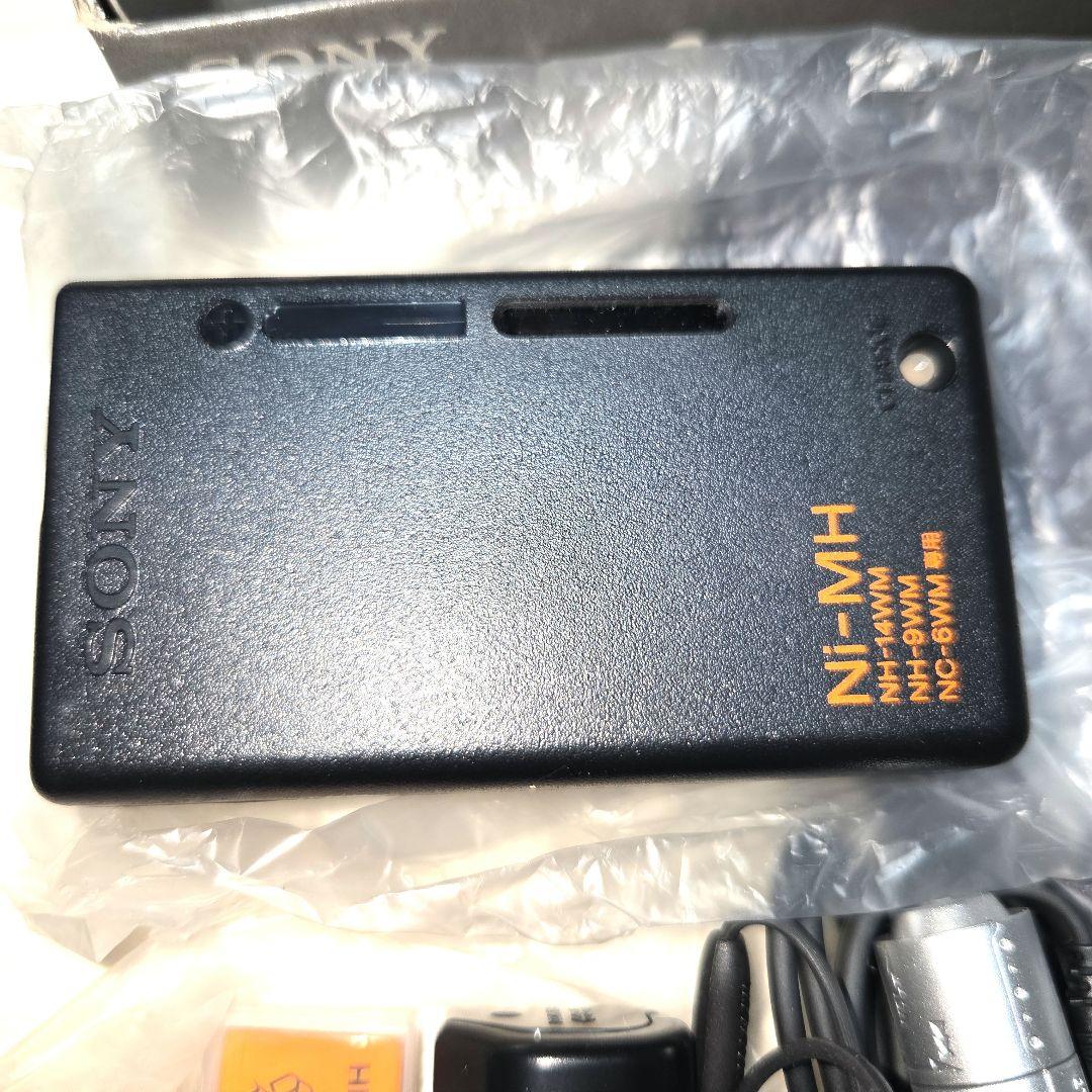 SONY MDウォークマン MZ-E700 ブルー 完品 動作確認◎ほぼ未使用