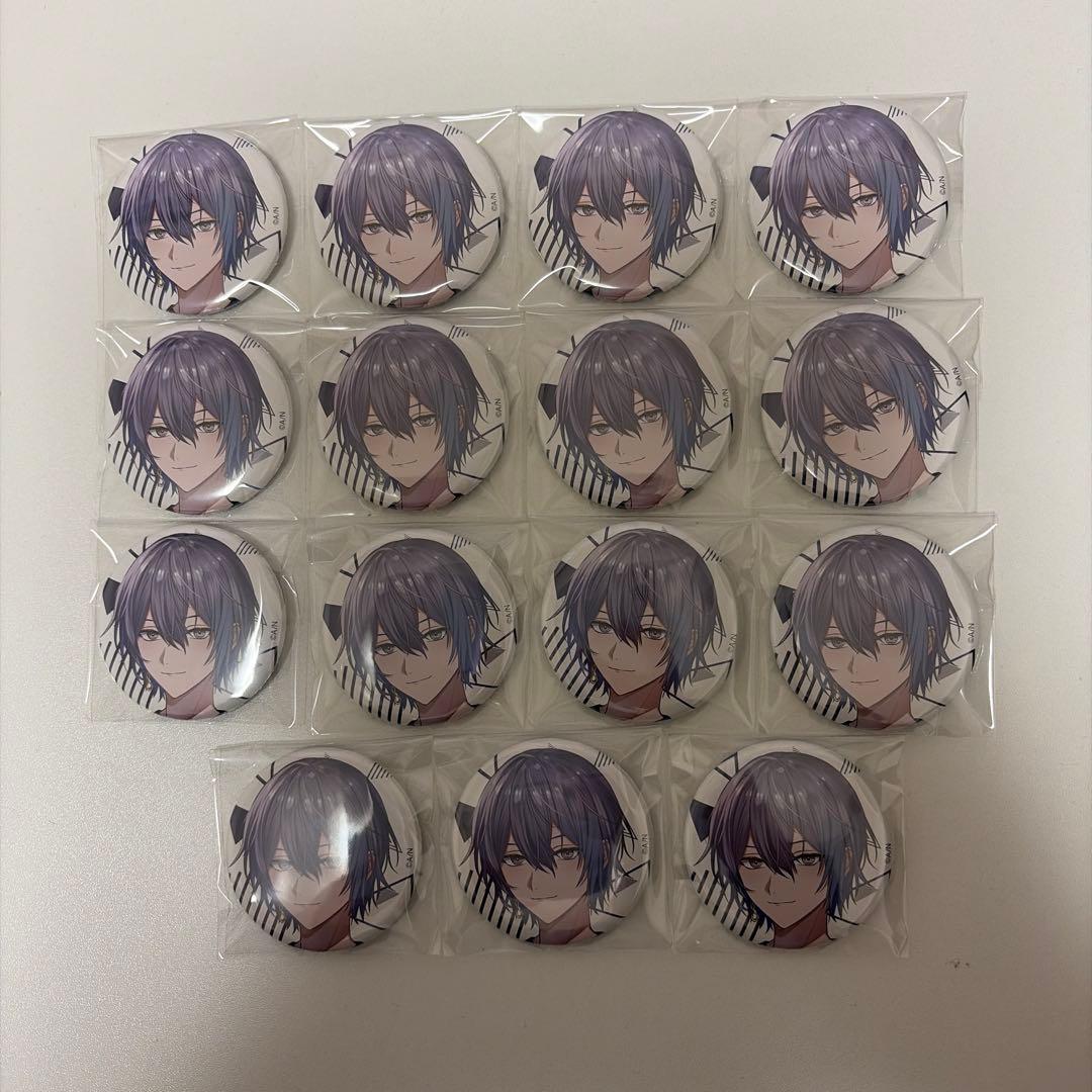 にじさんじ 小柳ロウ 缶バッジ 15点