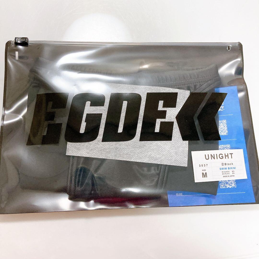 EGDE エッジ　UNIGHT スイムウェア　ビキニ　ローライズ　ブラック　M