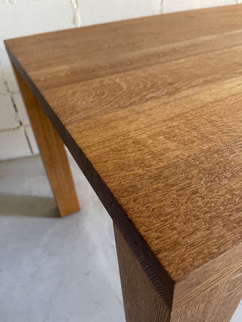 美品　nissin 日進木工　オーク無垢材　ダイニングテーブル　アクタス　北欧