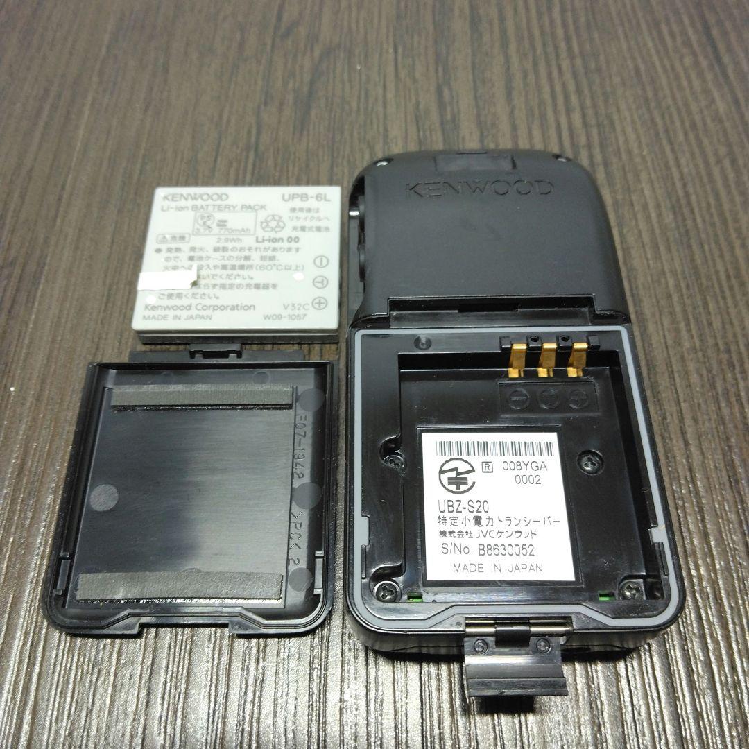 6台セットKENWOOD★UBZ-S20 特定小電力トランシーバー