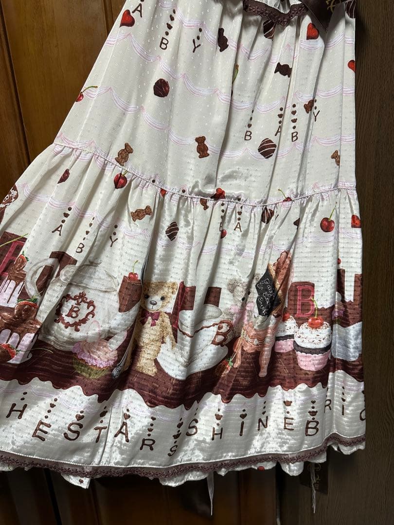 Fondant Chocolat Nounours Collection柄JSK