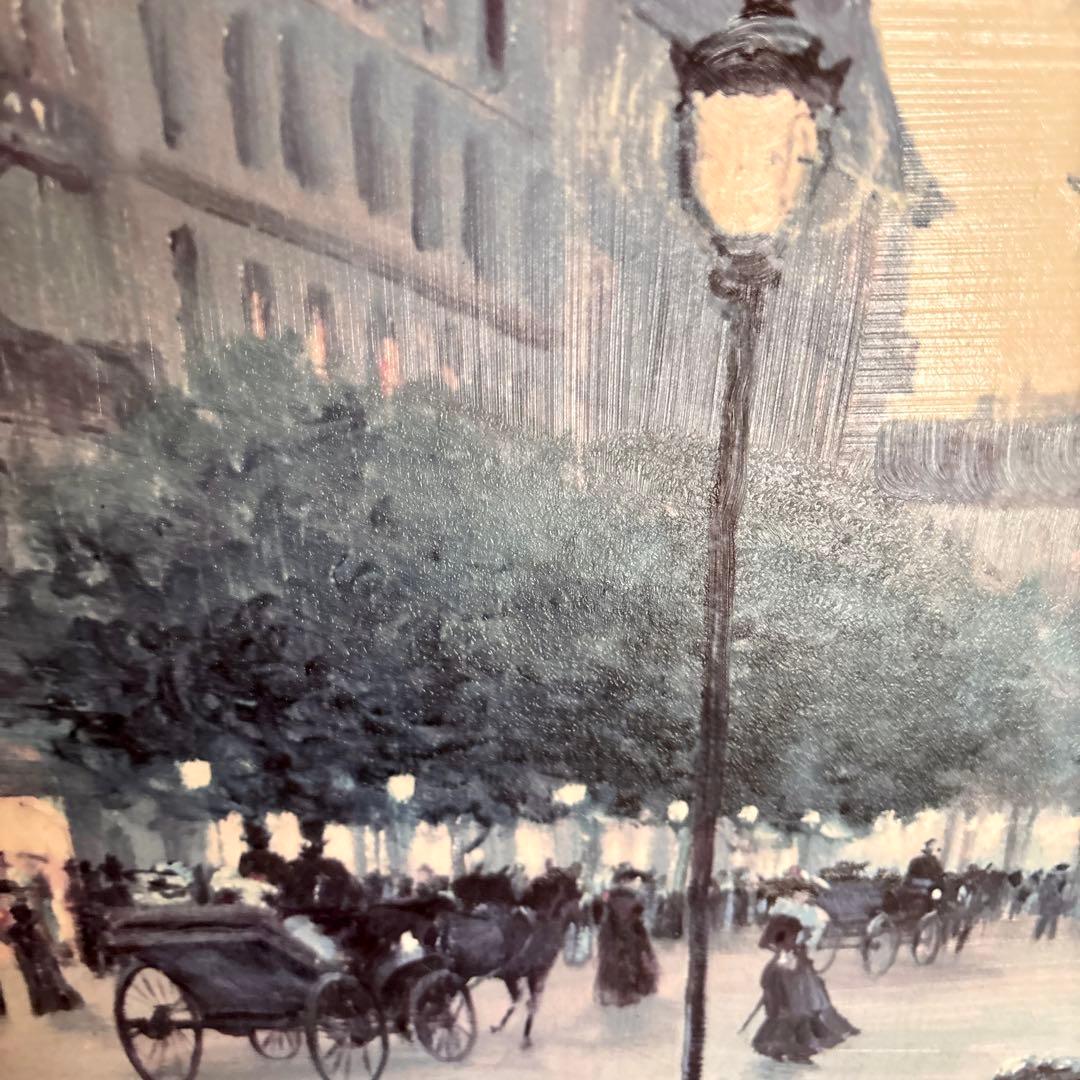 イタリアDemain 絵画 c.kieffer \"AN EVENING OUT\"