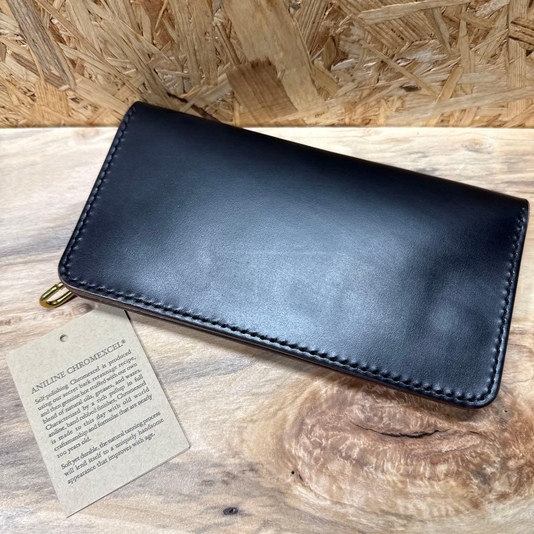 トラッカーウォレット 180 2層　ホーウィン社　クロムエクセル　タロンジッパー