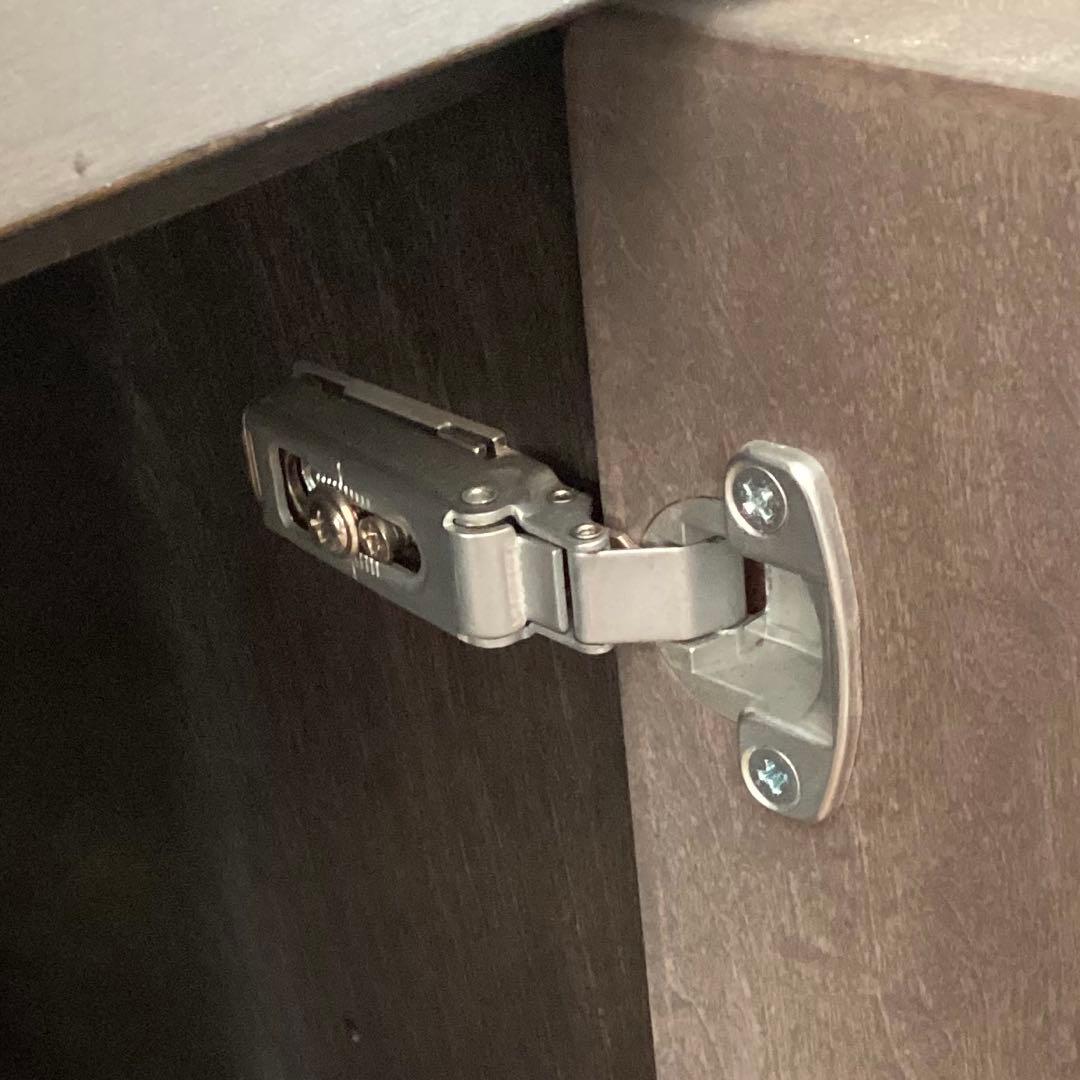 山品木工② ヴィンテージ　収納棚 チェスト 食器棚