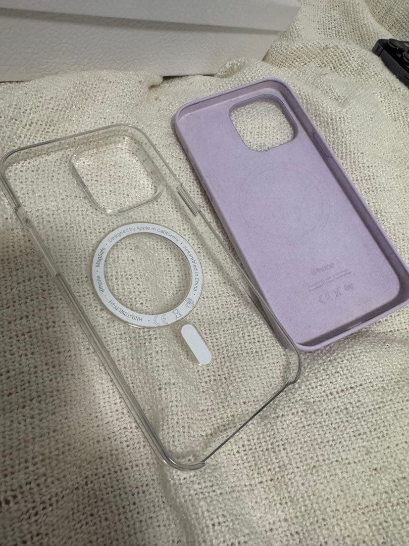 【美品】iPhone14promax 512gb 純正ケース2個おまけ付き！