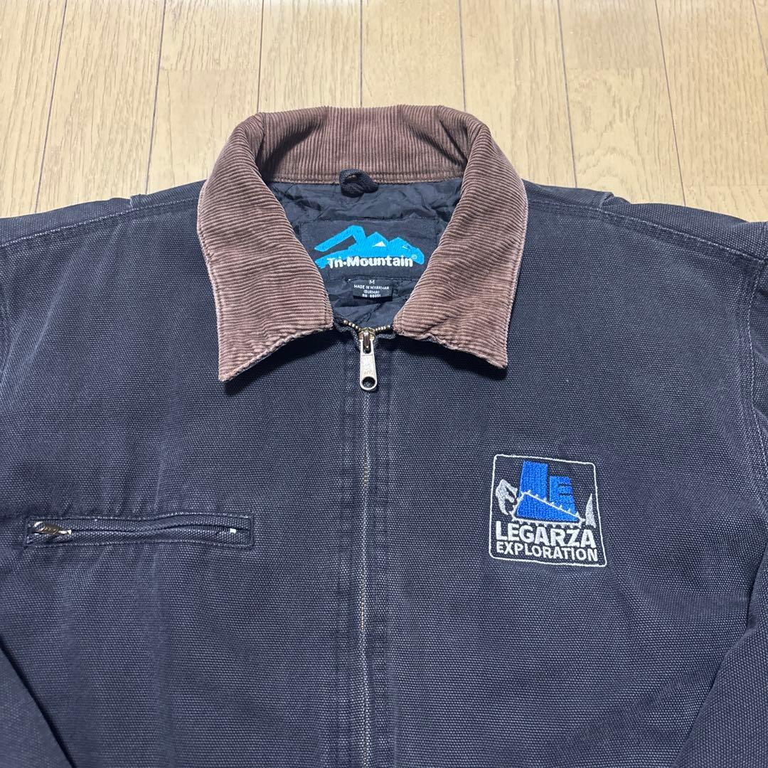90s Tri-Mountain 古着　ダックジャケット　ワーク