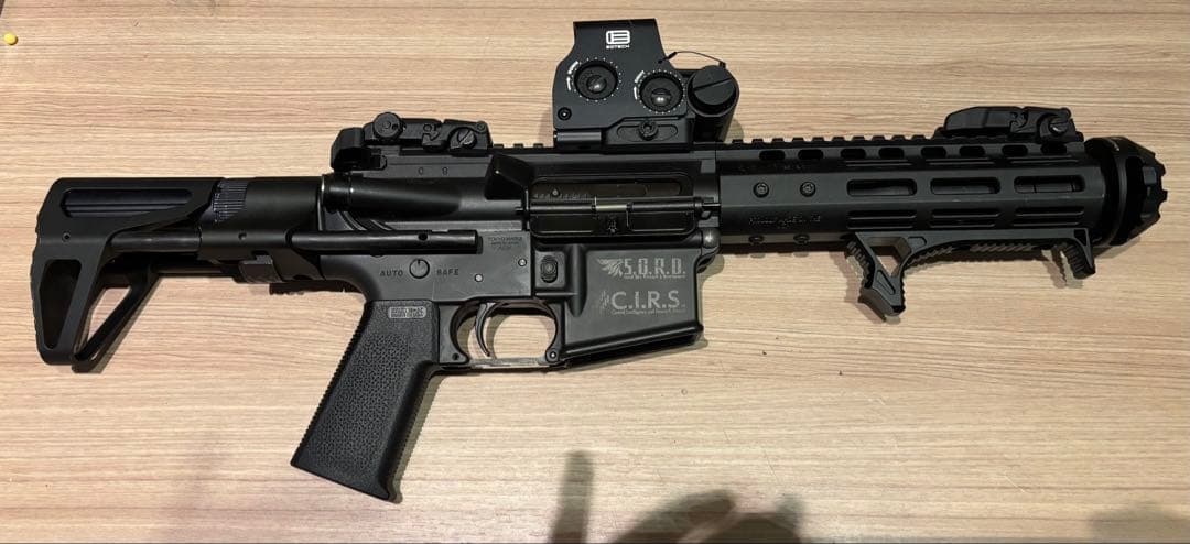 レギウス風（ファントムトリガー）東京マルイMWS ガスブロ　ショートカスタム