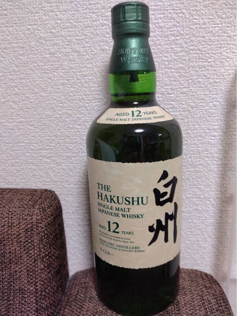 SUNTORY WHISKY シングルモルト 白州 12年700ml 箱付