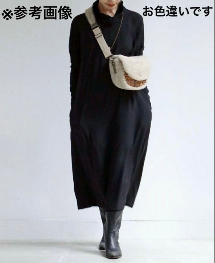 ebagos エバゴス　ウールボア・ボディバッグ（マロングラッセ）