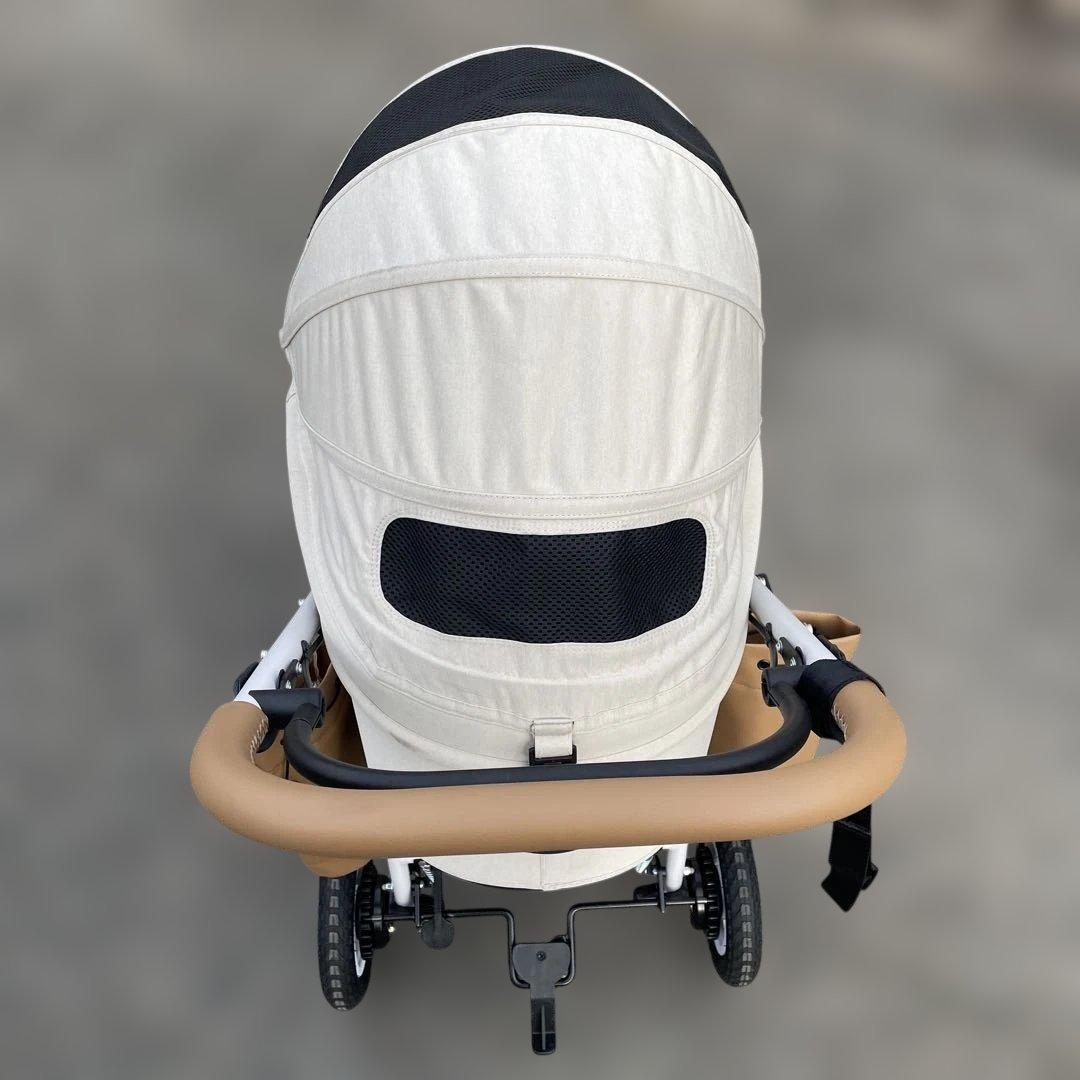 エアバギー　ドーム３　ペットカート　アーバンホワイト