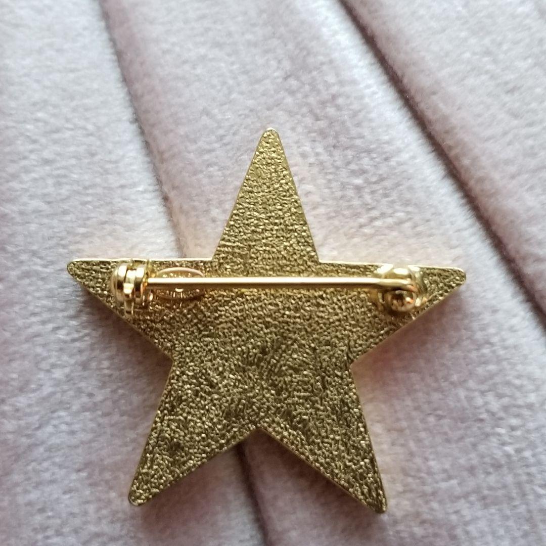 CHANEL　スター ブローチ　ココマーク刻印有り　星形 ヴィンテージ　レア