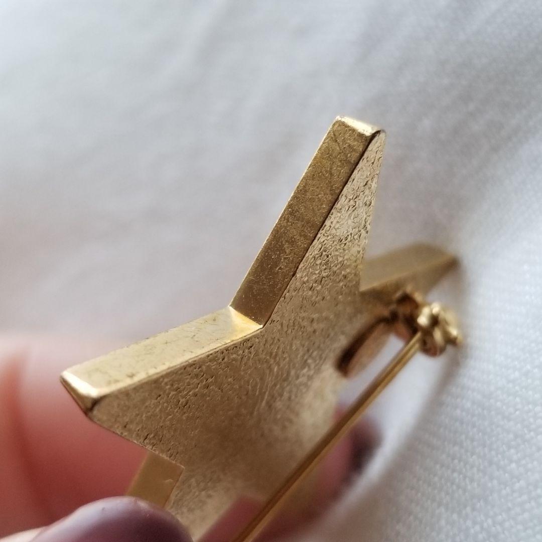 CHANEL　スター ブローチ　ココマーク刻印有り　星形 ヴィンテージ　レア