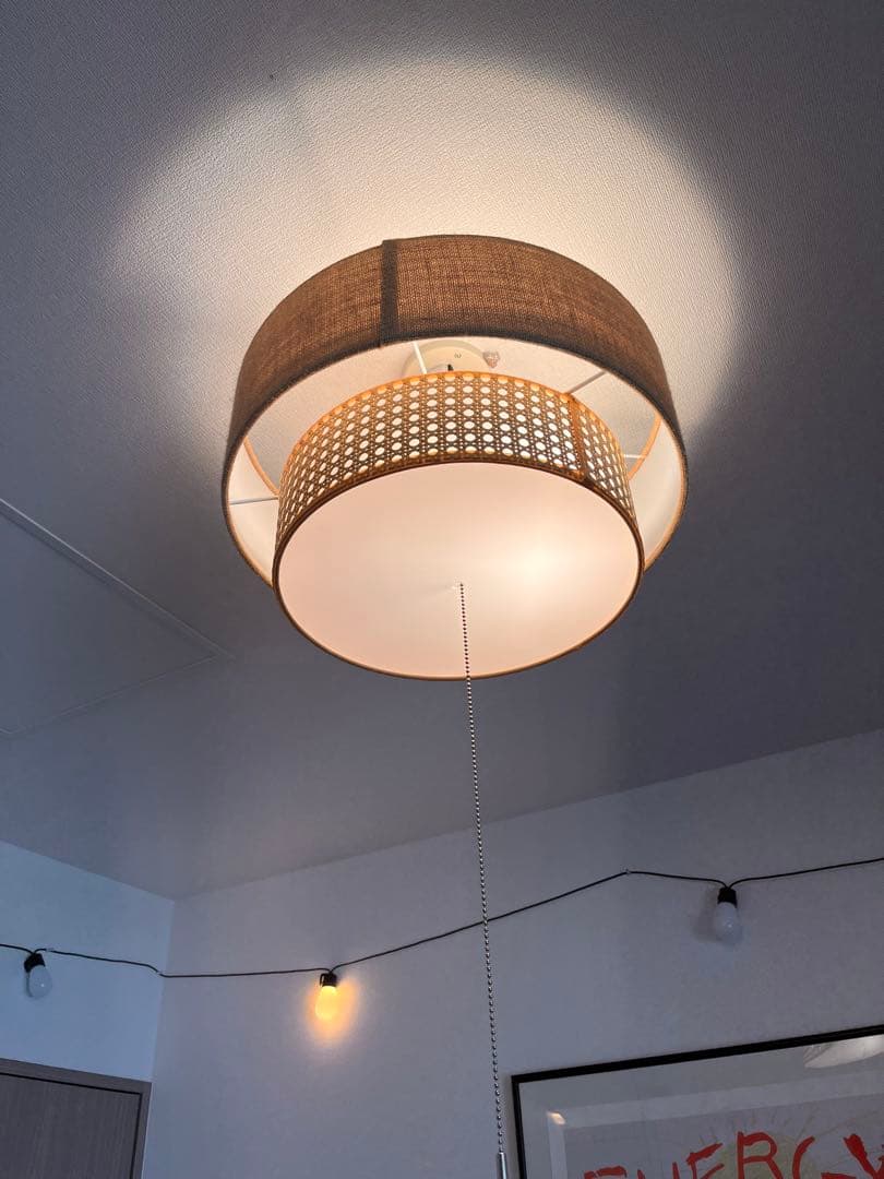 リーデン2 シーリングランプ　ウォルナット