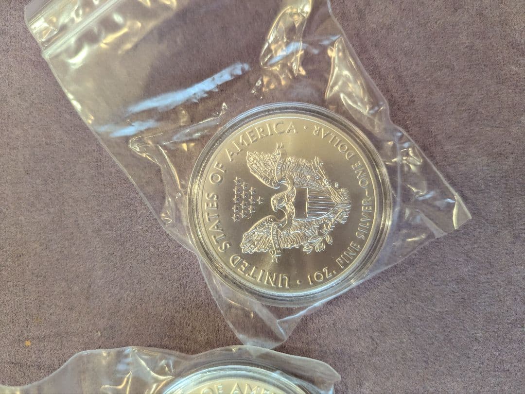 2020年 アメリカイーグル1オンス銀貨 5枚セット