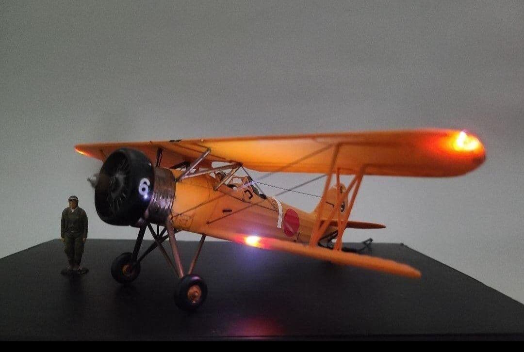 tomoya 九五式一型中間練習機(赤とんぼ)リアル モーターライズ完成品