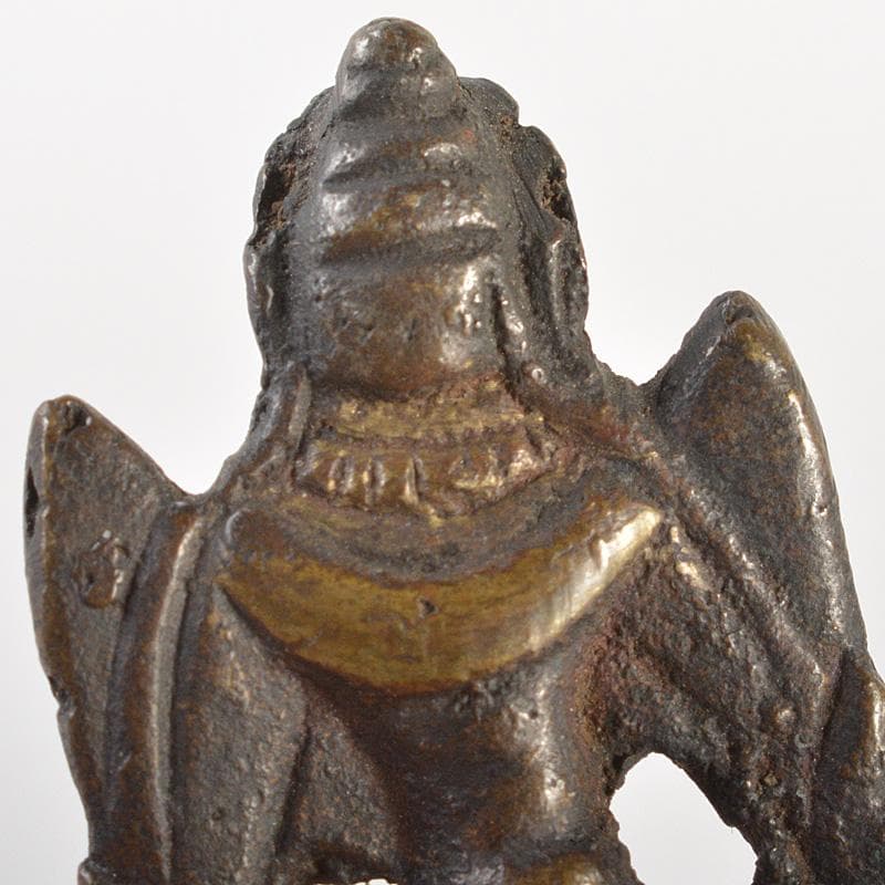 仏教美術　古銅　朝鮮仏　新羅小金銅仏　V　R7502