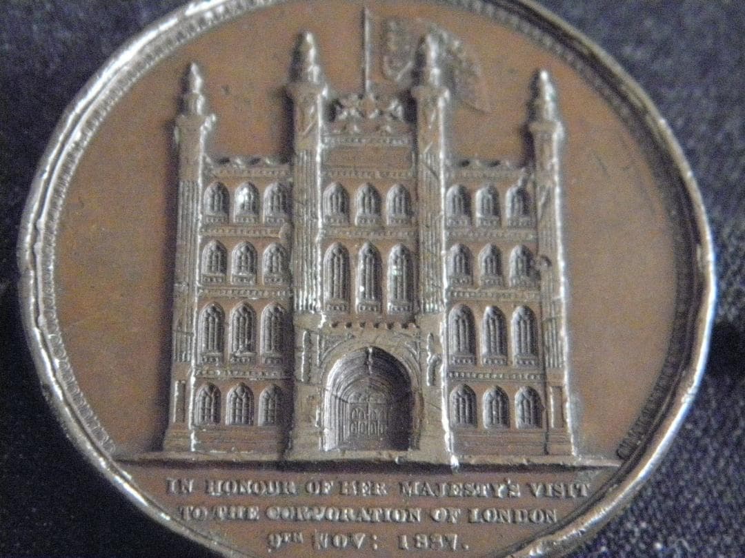 ビクトリア女王 1837 ブロンズ メダル