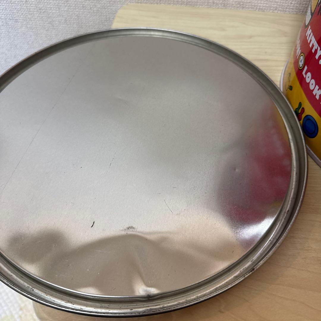 平成キティ　ハローキティ　レトロ缶　収納　ヴィンテージ　2009 サンリオ