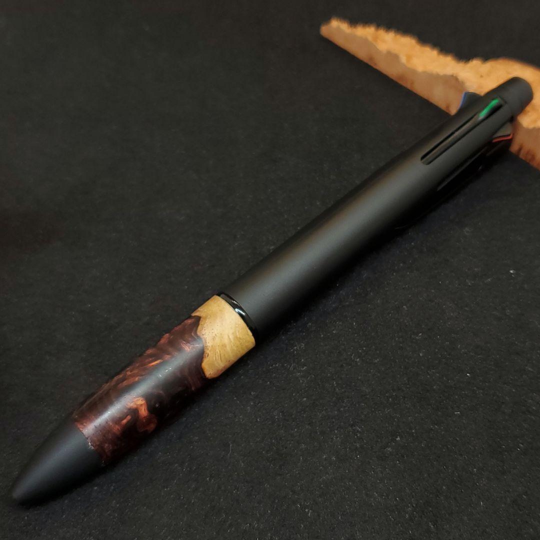 No.60ピュアモルトブラック4&1ホンジェラスローズウッド瘤カスタム