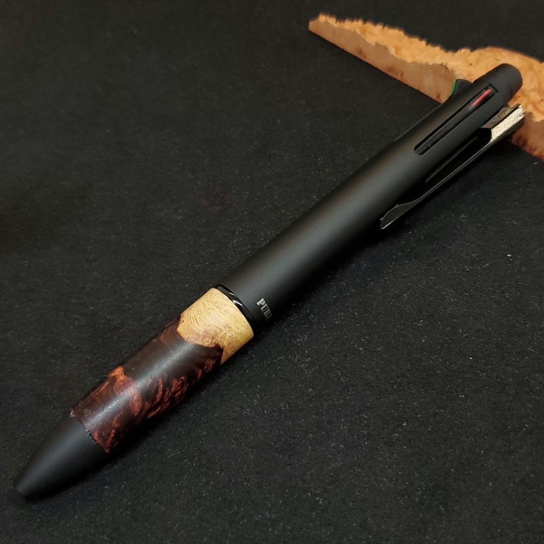 No.60ピュアモルトブラック4&1ホンジェラスローズウッド瘤カスタム