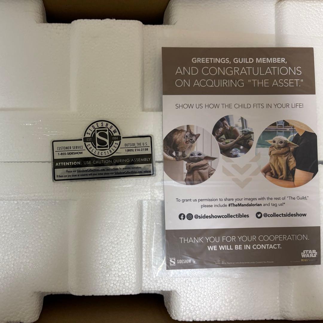 【未開封】サイドショウ ザ・チャイルド（グローグー） ライブサイズフィギュア