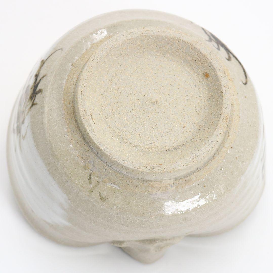 北大路魯山人作 蟹絵 刷毛目 向付 五客 懐石料理 共箱　M586　YS