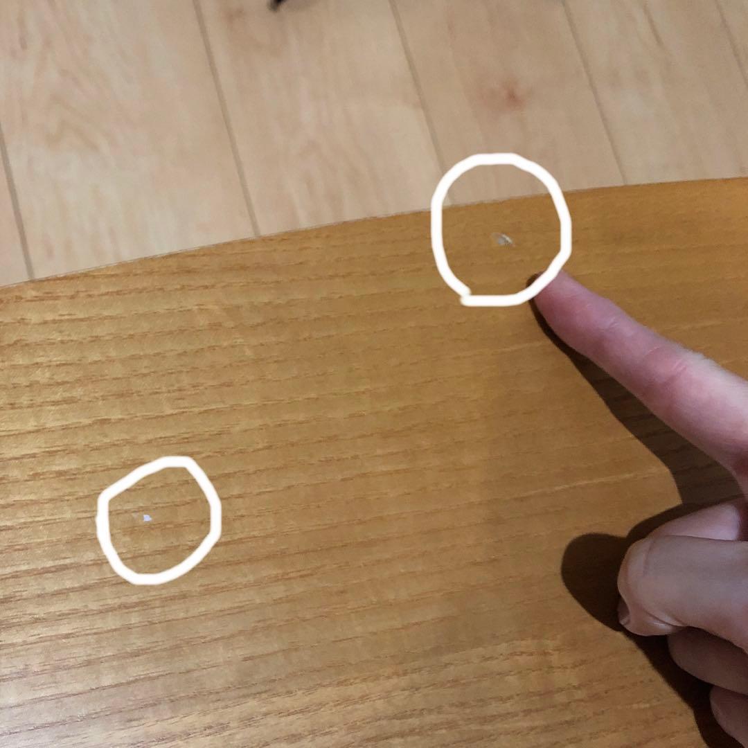 無印良品　木製 楕円形 こたつ 電源コード付き