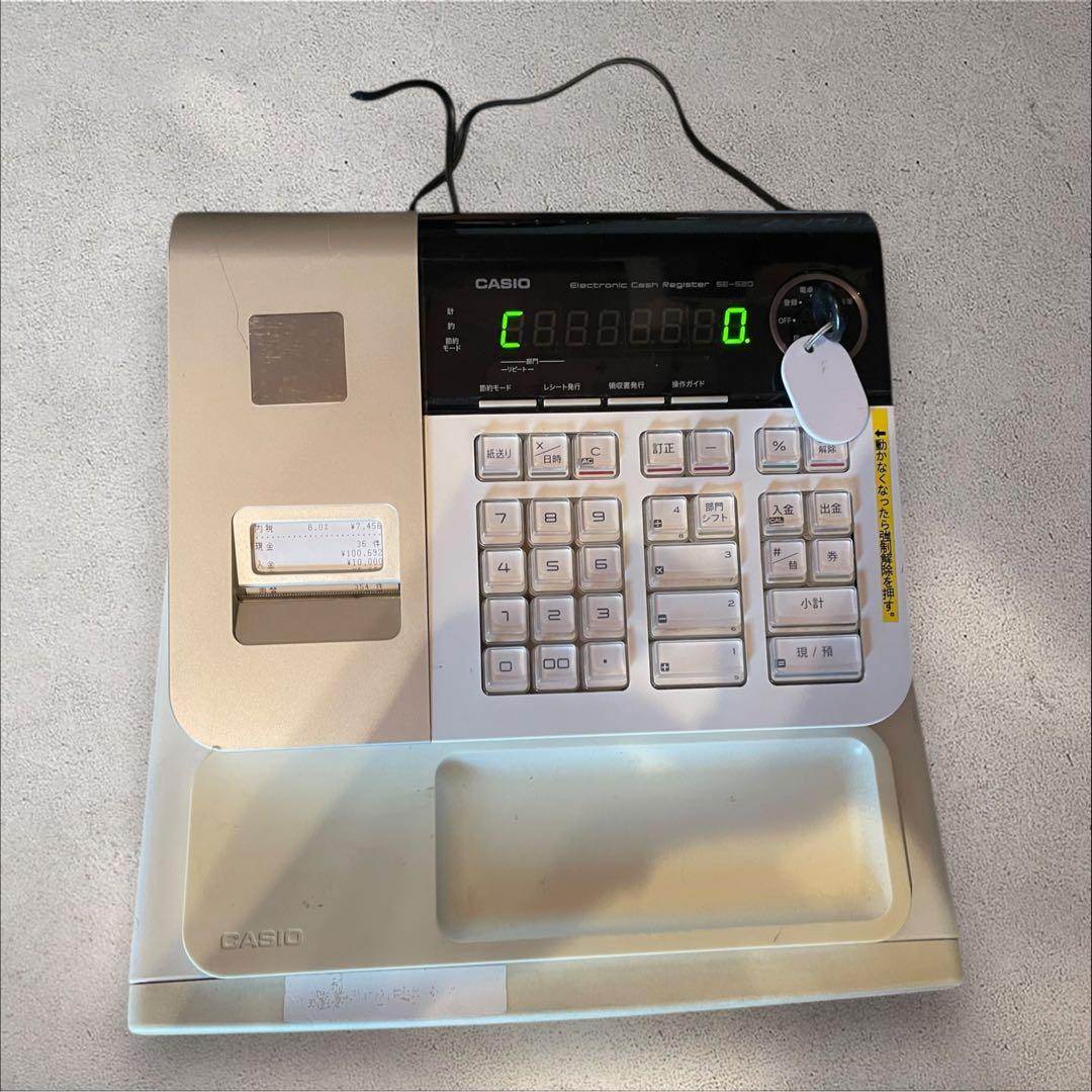 カシオレジスター　SE-S20/NL200　人気機種　送料無料