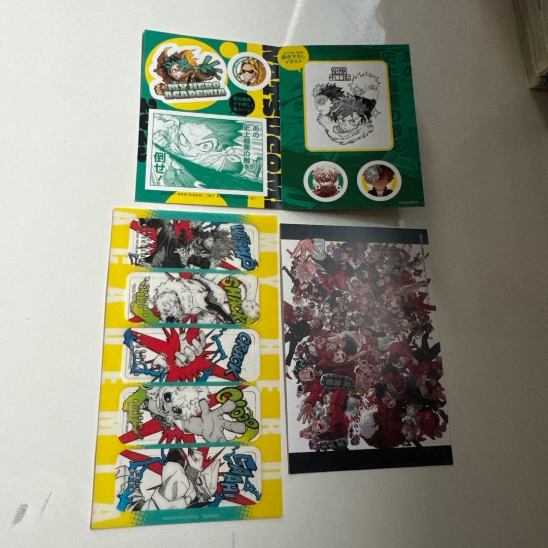 僕のヒーローアカデミア　全巻セット+4巻