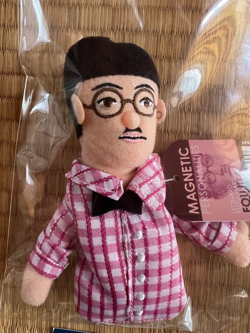 藤田嗣治のフライヤー、人形、クリアファイル、ポスター、ポストカード等まとめて